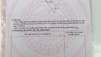 Bán đất thôn Nại Châu, Xã Chu Phan, Mê Linh ô tô 50m2 giá 1.6 tỷ