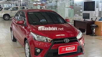 Toyota Yaris màu đỏ 2016 máy 1.5E nhập thái xe zin