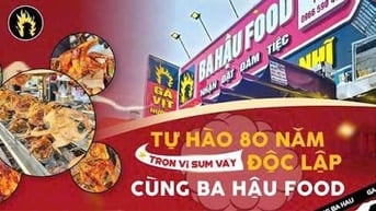 Chuỗi Gà Nướng Ba Hậu Food tuyển Quản Lý, thu ngân, Bếp, đóng gói 