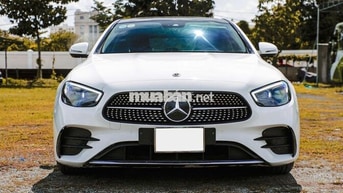 Mercedes E300 AMG 2021 màu trắng nội thất siêu đẹp