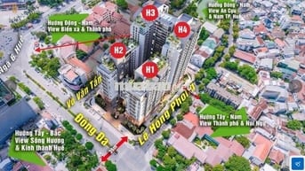 🏡HUẾ HERITAGE – CĂN HỘ 3PN MÃ H3-1103, LỰA CHỌN CHUẨN SỐNG ĐẲNG CẤP