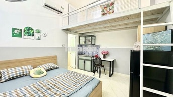 ☘️ CĂN HỘ CÓ GÁC THOÁNG MÁT - Sẵn Nội Thất cơ bản