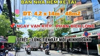 🟩Bán Nhà Ngay Vạn Kiếp - 4,2 x 14m - Hẻm Xe Tải - Tiện Ở + Kinh Doanh