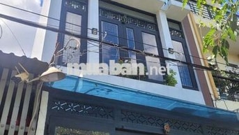 Cần cho thuê nhà P TTN Q12.DT 4*16 1 trệt 1 lầu 3 PN 3WS. Nhà Mới tinh