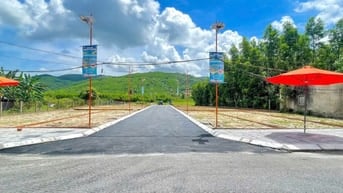 BÁN ĐẤT MẶT TIỀN ĐƯỜNG NHỰA 5M5 GIÁ CHỈ 