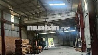 Cho thuê xưởng 2 mặt tiền kinh doanh , văn phòng đầy đủ  TDM Bình Dươn
