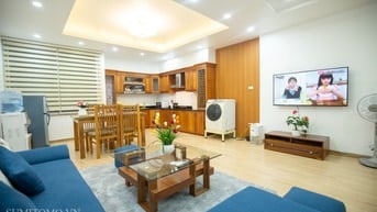 Căn hộ dịch vụ 1 ngủ mới m2 cho thuê tại phố Kim Mã, đối diện Daewoo