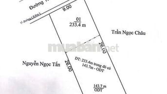 BÁN ĐẤT MẶT TIỀN ĐƯỜNG NHỰA – THỦ DẦU MỘT – GIÁ CHỈ 1TỶ3