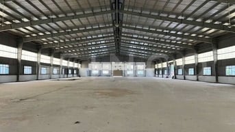 Kho xưởng bãi 5.416m² nhà kho xây dựng 3.572m² có PCCC và điện 3 pha