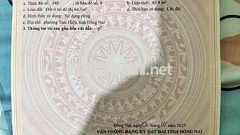 nhà tam hiệp đường nhựa 8 mét chính tôi bán