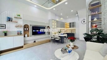 NHÀ ĐẸP 4TẦNG- HẺM 4M- NGAY ÂU CƠ- 55M2 CHỈ 6.6TỶ