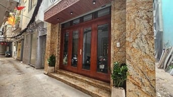 Siêu Phẩm-Lô Góc 53m2-5Tầng-Thang Máy-Mặt Ngõ Thông-Phố Hồng Mai-16Tỷ8