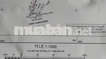 ĐẤT LỘ ĐAL 4M CẶP KÊNH THẠNH ĐÔNG, PHƯỜNG PHÚ THỨ CÁI RĂNG, CẦN THƠ