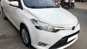 Toyota Vios 2017 số sàn màu trắng đẹp