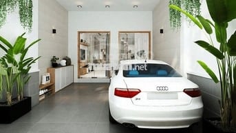 Nhà 4.7x18m,3 lầu mới full nội thất huỳnh tấn phát, gara xe hơi,9.8 tỳ