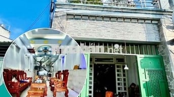 Nhà 3 Lầu Đúc Kiên Cố Mặt Đường Giá Rẻ Đường TCH 03 - 07 P. TCH, Q12