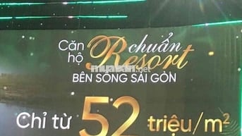 Căn hộ 44m2 A&T ven Sông SG TT 10% kí HĐMB, booking lãi 500k/ngày