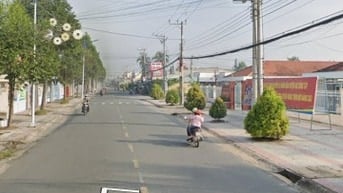 Cho thuê nhà 1 trệt 1 lầu đường chính thị trấn Vĩnh Bình, Gò Công Tây