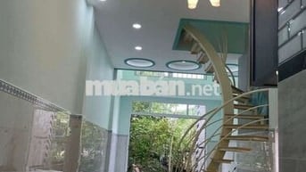 NHÀ MỚI XÂY ĐẸP LUNG LINH HẺM OTO NGAY ĐẶNG VĂN BI, 1T1L 4X14M 2PN 2WC
