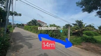 ĐẤT MẶT TIỀN 14M NGANG SÁT BÊN UB P.SƠN ĐÔNG