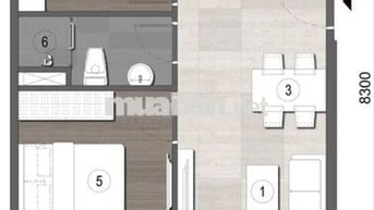 Căn Hộ 49.31m2 2PN Trung Tâm TP.Cần Thơ