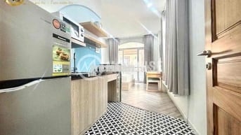 🏢 GIÁ THẬT ! CHDV STUDIO_BALCONY_35m2_FULL NT (tiện dc sang q1,q3 )