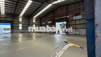 CHO THUÊ KHO 1000M² MỚI XÂY GIÁ SIÊU TỐT TẠI ĐỨC HÒA, LONG AN