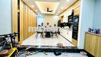 Nhà Đẹp Long Lanh Tranh Bỏ Vể Sau 58m 7 Tầng Thang Máy 13 Tỷ