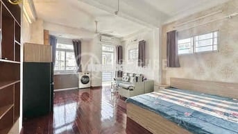 🏡 STUDIO BAN CÔNG LỚN – MÁY GIẶT RIÊNG – THANG MÁY – NGAY TRẦN KẾ XƯƠN