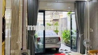 Nhà mới sẵn nội thất, sân ôtô,3pn3wc sân sau , gần UB an phú đông mới
