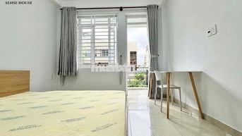 CĂN HỘ 1 PHÒNG NGỦ BAN CÔNG - ĐỘC LẬP TÂN PHÚ - ĐẦY ĐỦ NỘI THẤT 100%
