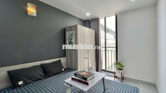 KHAI TRƯƠNG PHÒNG FULL NỘI THẤT BAN CÔNG LỚN Ở BÌNH THẠNH GIÁP Q3,Q1