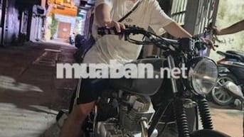 Xe daelim 125cc độ caferacer.
