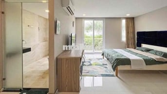 CĂN HỘ ĐẦY ĐỦ NỘI THẤT_BAN CÔNG THOÁNG AN NINH SẠCH SẼ GẦN VX DÂN CHỦ