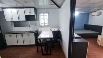 Phòng 1PN full nội thất, thang máy, gần Nguyễn Văn Quá  Q12