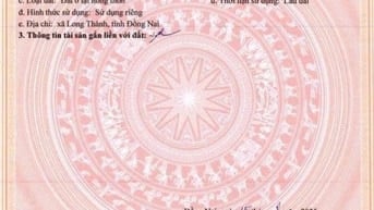 ĐẤT NỀN LONG THÀNH GIÁ RẺ – CƠ HỘI VÀNG GẦN SÂN BAY QUỐC TẾ
