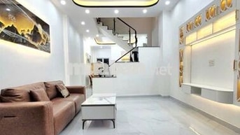 NHÀ 3 TẦNG NỘI THẤT MỚI HẺM XE HƠI QUAY ĐẦU