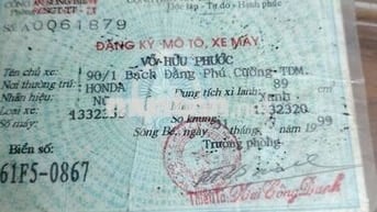 Cần bán chiếc cúp 82 / 90 có giấy