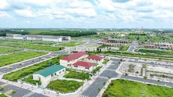 Bán đất nền thổ cư, 100m2 sổ hồng sẵn ngay trung tâm Bàu Bàng
