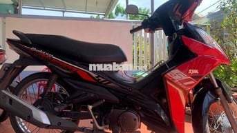 galaxy 50cc màu đen đỏ.