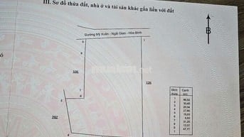 BÁN LÔ ĐẤT ĐẸP TẠI LÁNG LỚN – Đường  MỸ XUÂN – NGOẠI GIAO HÒA BÌNH

➡