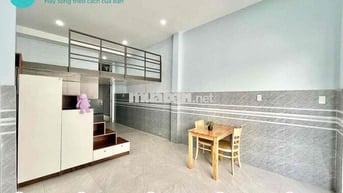 KHAI TRƯƠNG PHÒNG GÁC RỘNG 40M2 Ở ĐƯỢC 4 NGƯỜI GẦN ĐH VĂN HIẾN - CMT8