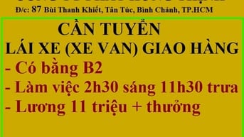 CÔNG TY TUYỂN TÀI XẾ (LÁI XE)