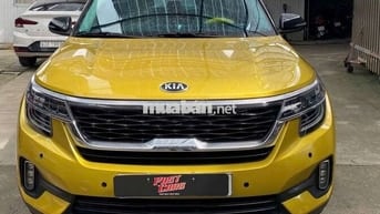 Kia Seltos 2020 Premium 1.4 Turbo,màu vàng,4v km