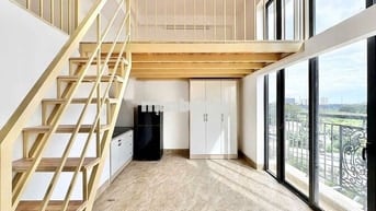 DUPLEX NGAY NGUYỄN CƯ TRINH, Q1, MỚI 100%, ĐẦY ĐỦ NỘI THẤT