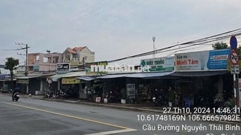 Mặt Bằng Kinh Doanh đối diện CV Nguyễn Thái Bình Cần Giuộc Long An
