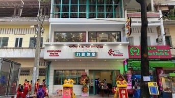 Mặt tiền  Lê Hồng Phong Quận 5  - Diện tích: 14x 12m. nở hậu