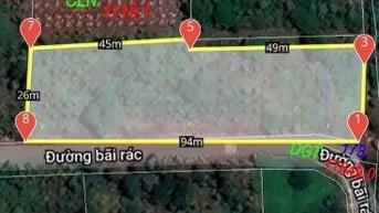 Bán đất 500m2 đường B, Cưebur. 
