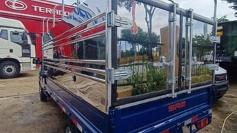 SRM T50 xanh đậm thùng khung mui bạt