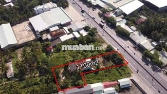 Đất mặt tiền quốc lộ 1A gần cầu Long Định